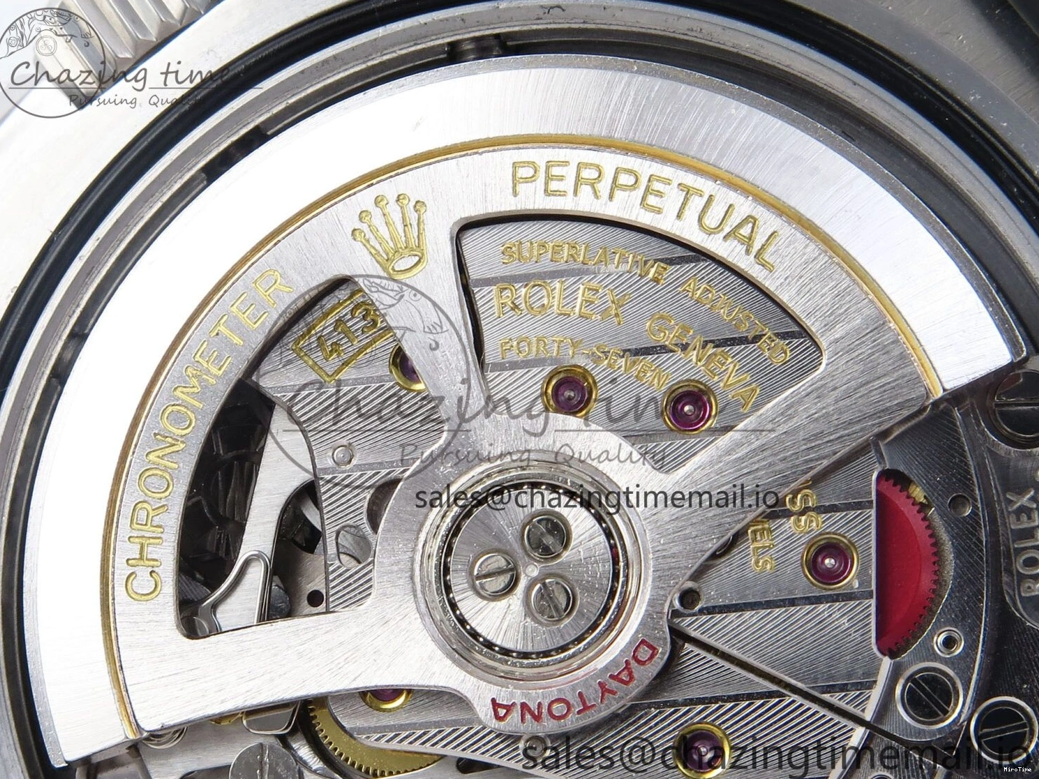 MiroTime 0411 Daytona 126519 QF 1:1 Best Edition Black Gray Dial on Oysterflex Strap QF4131 V Vibrant 340